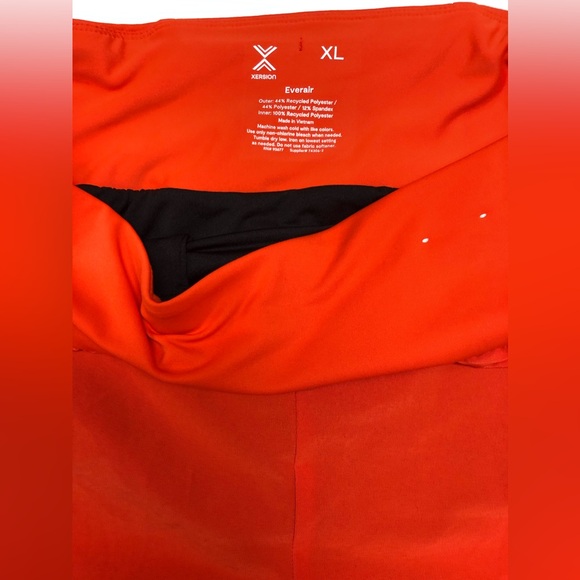 Xersion Everair lined running shorts NWOT size XL bright orange - Picture 7 of 15